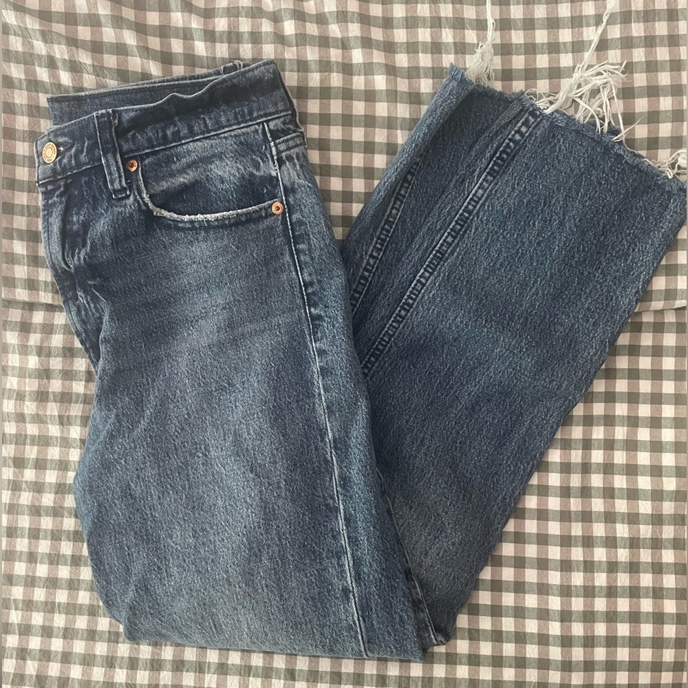 GAP Cheeky Straight Sky High Jeans